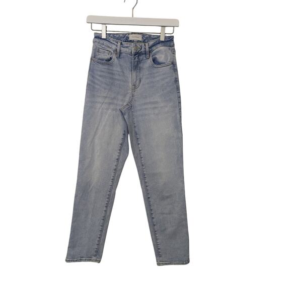 PACSUN Curve Straight High Rise Light Wash Jeans Women's Size 23 - Picture 1 of 7